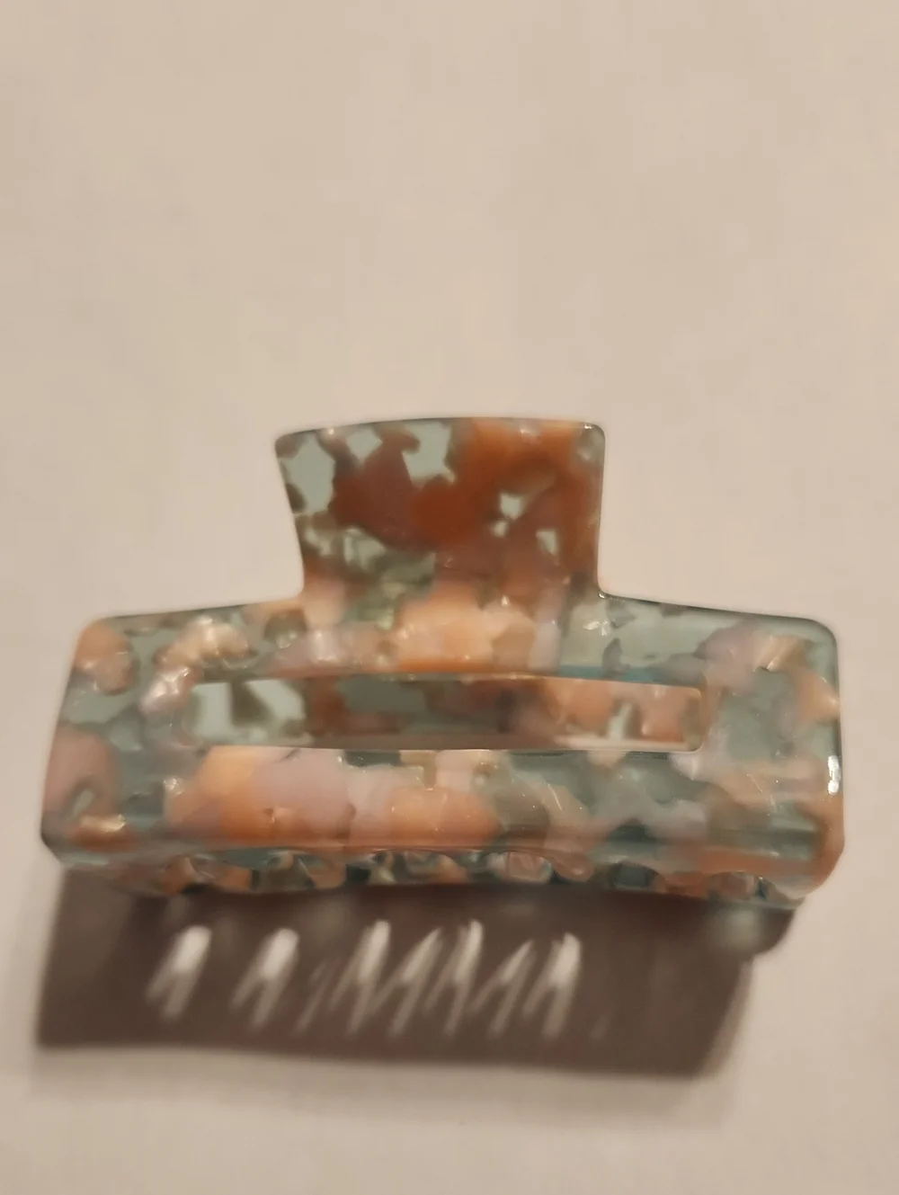 NWOT Acetate Hair Clip 3 inches
